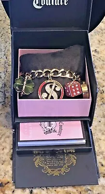 Juicy Couture Lucky Casino Las Vegas Pre Fixed Charm Bracelet Watch  RETIRED • $685