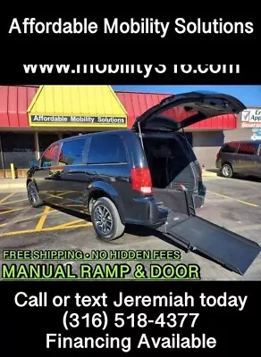 $35995 • Buy 2018 Dodge Grand Caravan Wheelchair, Mobility, Handicap Wheelchair Van