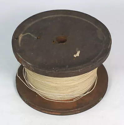 Spool Vintage Belden Cloth Copper Magnet Coil Wire • $49.99