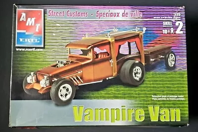 Vampire Van Street Customs Model Kit 1:25 Scale AMT/ERTL Open Box Sealed Bags • $35