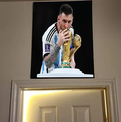$12.98 • Buy Messi Winner 2022 World Cup Champions Poster