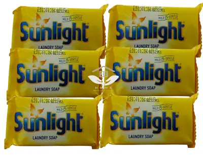 Sunlight Yellow Household Soap Real Lemon Multi Purpose Laundry Bar - 50g • £10.99