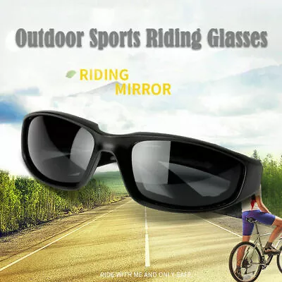 Motorcycle Riding Glasses Dustproof Sunglasses UV400 Protection Cycling Goggles • $6.98