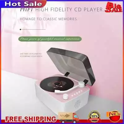 5V 2A Audio Player Speaker Portable DVD Player With Remote Control (Pink) • $103.06