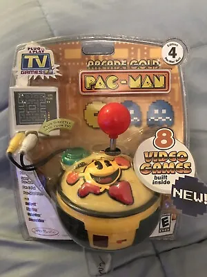 PAC-MAN Pacman Arcade Gold Edition  8 Video Games  New And Sealed • $89.99