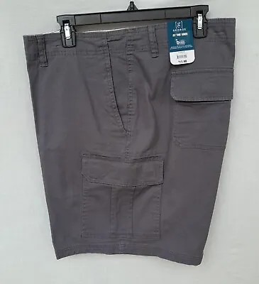New Men's George Cargo Shorts 23001014 Charcoal Sky • $7.99