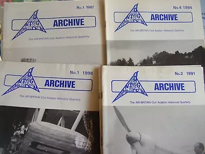 Job Lot X 21 Air Britain Archive From 1987 To 1998 Mixed Lot Imperial Airways • £15.50