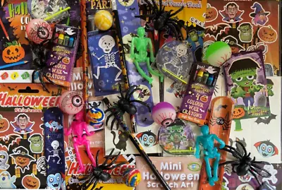 50 X Halloween Party Bag Fillers Boys Girls Pinata Lucky Dip Toy Prizes • $18.03