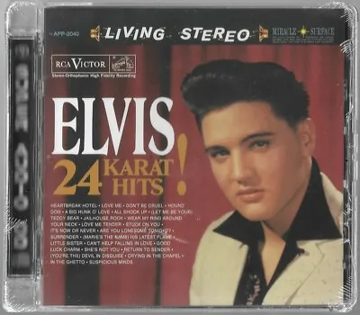 Elvis Presley – 24 Karat Hits! LE ANALOGUE PRODUCTIONS HYBRID SACD CAPP 2040 SA • $99.99