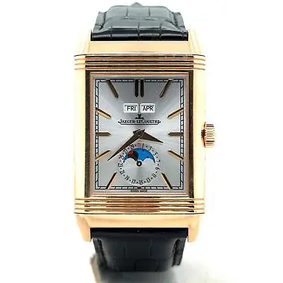 Jaeger-LeCoultre Reverso Tribute Manual Wind 18k Rose Gold Men's Watch Q3912420 • $20000