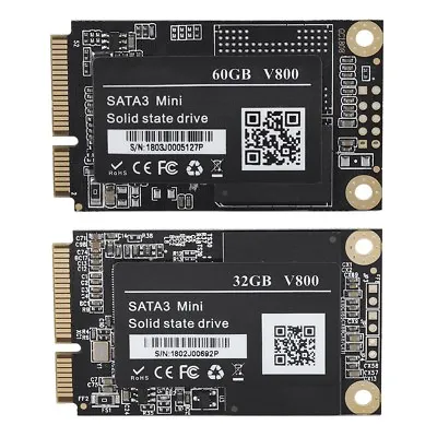 £10.80 • Buy 32/60GB 1.8'' MSATA III MSATA3 SSD  State Drive MLC 450M/S For Laptop PC TG