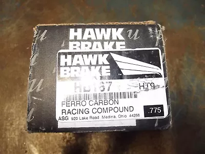 Brembo Nascar Brake Pads HAWK HB167 HT9 .775 Ferro Carbon Late Model ARCA Racing • $49.99