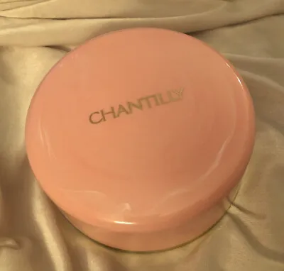 Vintage Chantilly Dusting Powder Plastic Box ALMOST EMPTY • $21.99