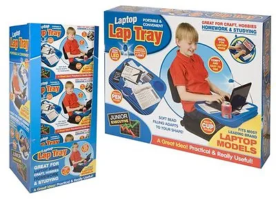 New Executive Printed Laptop Tray Home Work Crafting Hobbies Portable Light • £7.45