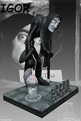 1/4 IGOR Frankenstein STATUE Monster Figure Karloff Bride Of The Mummy Dracula • $790