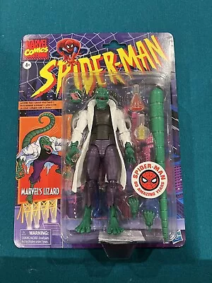 Marvel Legends 6  Retro Spider-Man Marvel’s Lizard Figure Walmart Exc New/Sealed • $59.99