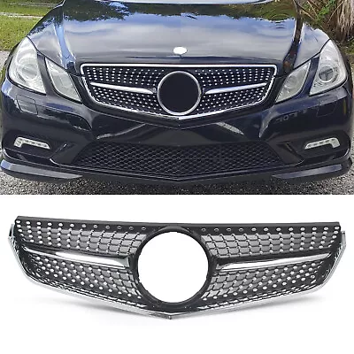 For Mercedes Benz E Class W207 C207 Coupe 2009-2013 Front Bumper Grille Grill • $131.82