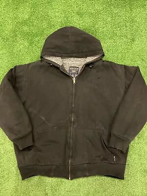 Smith’s Workwear Since Sherpa Lined Hooded Knit Jacket Large (26.5x26) Faded • $25