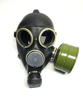 Vintage Gas Mask GP-7 SMALL Gas Mask With Filter 40mm  GP-7 Gas Mask • $29.85