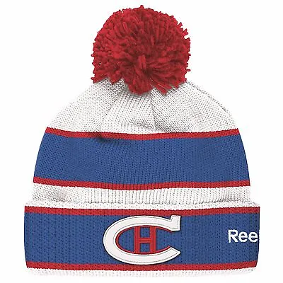 Montreal Canadiens 2016 Nhl Winter Classic Reebok Cuffed Pom Knit Hat Toque • $29.99
