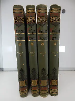 Voyages And Travels 1887 Vols. 1 And 2 Part 1 And 2 • $199.99