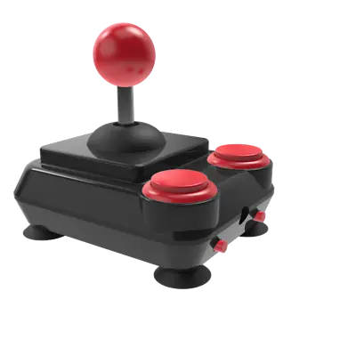 ArcadeR 9-pin Joystick Compatible With Sinclair Atari C64 Sega Black • £39.95