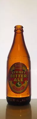 VINTAGE BOTTLE AMBER BROWN BEER  ‘NSW BOTTLE COMPANY’ BOTTLE 12Oz  21.5cm 1956 • $29.99