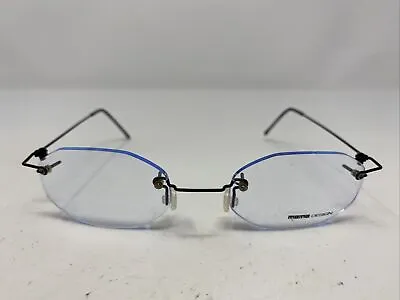 Momo Design Italy MV11 303 49-20-18-135 Black Rimless Eyeglasses Frame /O93 • $57.50
