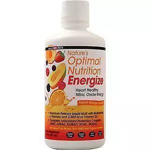 Health Direct Nature's Optimal Nutrition Energize Peach Mango Splash 30 Fl.oz • $49.87