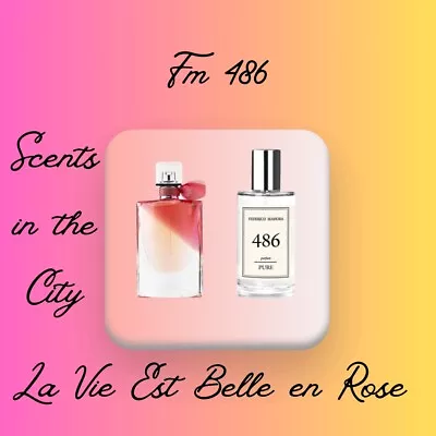 £10 • Buy Fm  486 Pure Perfume For Her , Woman Fragrance , 50ml