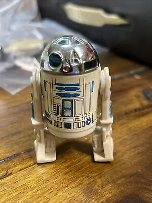 Vintage 1977 Star Wars R2-D2 Action Figure Toy Kenner R2D2 Head Clicks Taiwan • $55