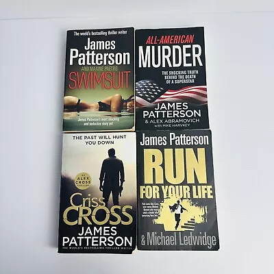 4 X James Patterson Bundle - Crime Thriller • $27.99