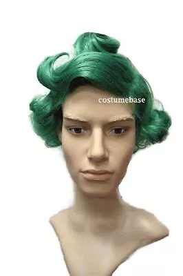 OOMPA LOOMPA GREEN WIG Willy Wonka Chocolate Costume • $43.70