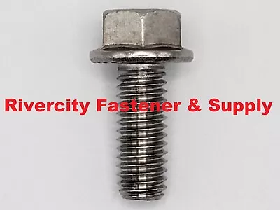 3/8-16x1 Flange Bolts 3/8 X 16 X 1  Stainless Screws 3/8x16x1 Screw 3/8-16 X 1 • $7.88