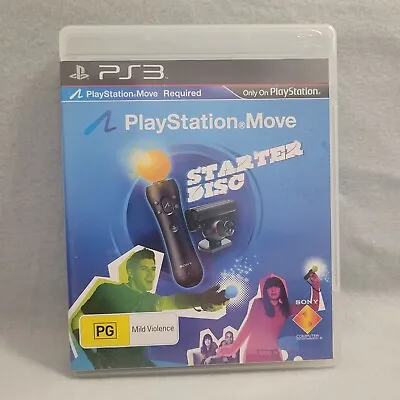 $4 • Buy Sony PlayStation Motion Move Starter Disc Controller PS3 