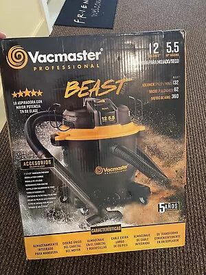 Vacmaster Vacuum (Beast) 12 Gallon • $156