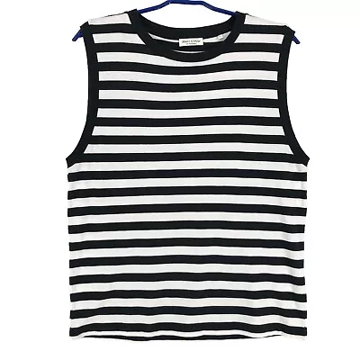 MARC O'POLO Men Striped Sleeveless T-Shirt Size L • £6.79