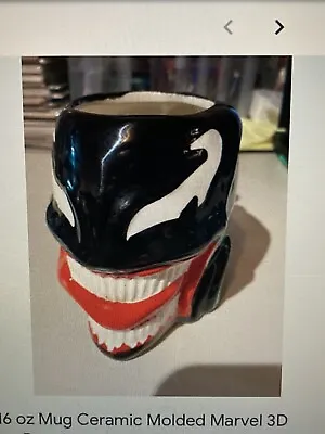 Marvel Avengers Venom Ceramic Mug Cup Backstage Pass 2015  NEW SEALED In Box • $11.02