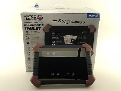 USED FOR PARTS* Matco Maximus 3.0 Tablet 10.1  Touch Diagnostic Scan Tool MDMAX3 • $1149.99