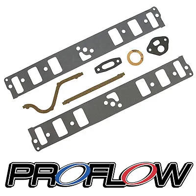 Proflow Intake Manifold Gaskets Set Holden V8 Early Red Blue Black 253 308 • $29