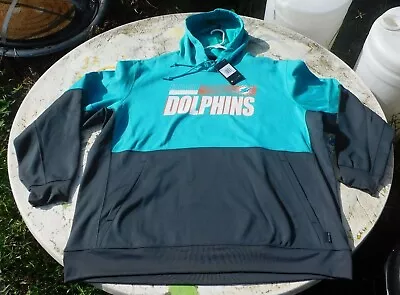 New Nfl & Nike Size 3xl Mens Miami Dolphins Pullover Hoodie • $25