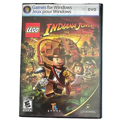 Lego Indiana Jones The Original Adventures PC DVD Game Windows Includes Manual • $18.97