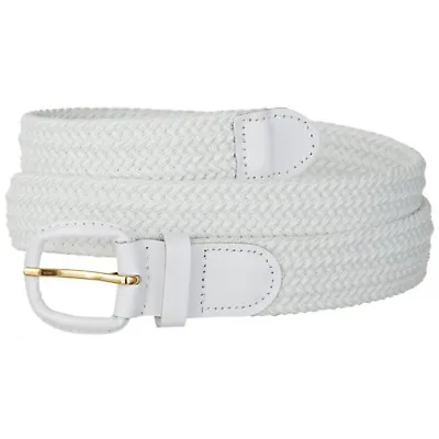 Mens Braided Stretch Belts - Casual Golf Belt • $12.99