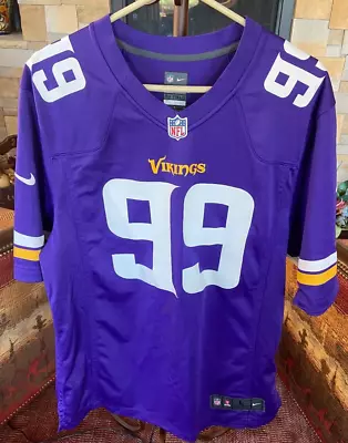 Minnesota Vikings Danielle Hunter #99 Nike Men's Purple NFL On Field Jersey Sz L • $50