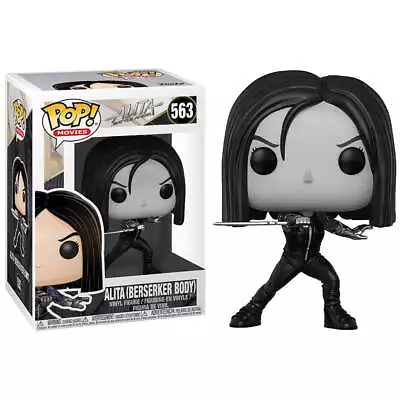 Alita Battle Angel Alita Berserker Body Black & White US Pop! Vinyl Figure • $31.95