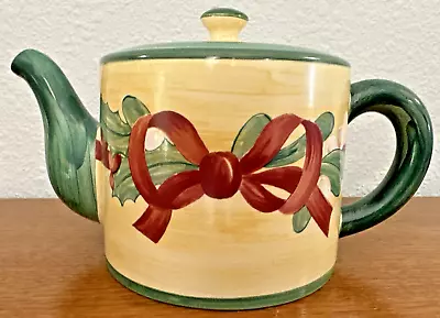 Vintage Villeroy & Boch “Merry Winter” Tea Pot #1748 With Box NOS • $30