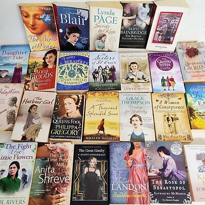 10x Womens Historical Fiction Book Bundle Romantic Paperback Job Lots • £11.95