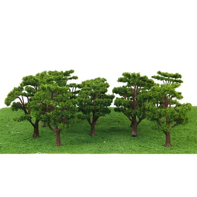 10pcs Multi Scale Use Model Trees Scenery Green 1/100 & 1/150 • £8.33