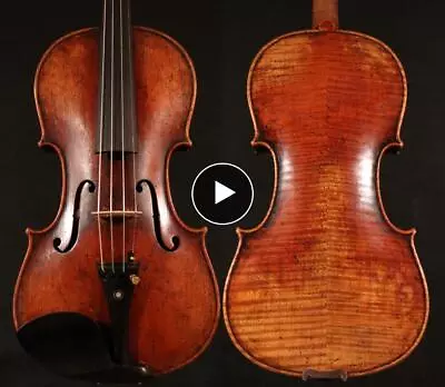 Fine Violin C.1925  Stradivarius  Restored Old Vintage Fiddle • $2800