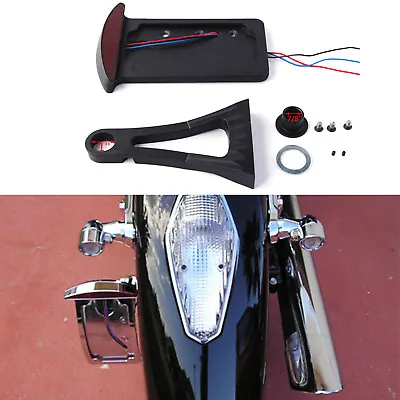 For Honda Shadow 1100 SIDE MOUNT MOTORCYCLE LICENSE PLATE BRACKET TAIL LIGHT • $45.44